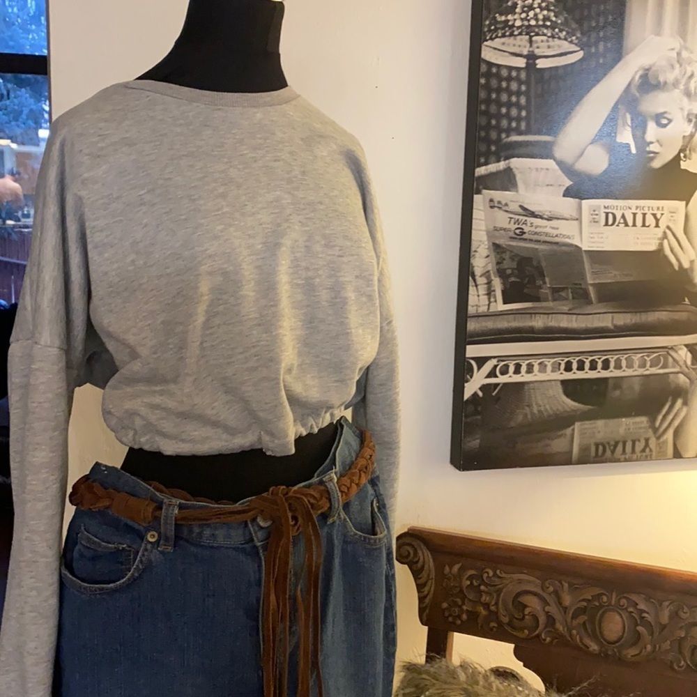 MORRISDAY THE LABEL Crop top sweatshirt